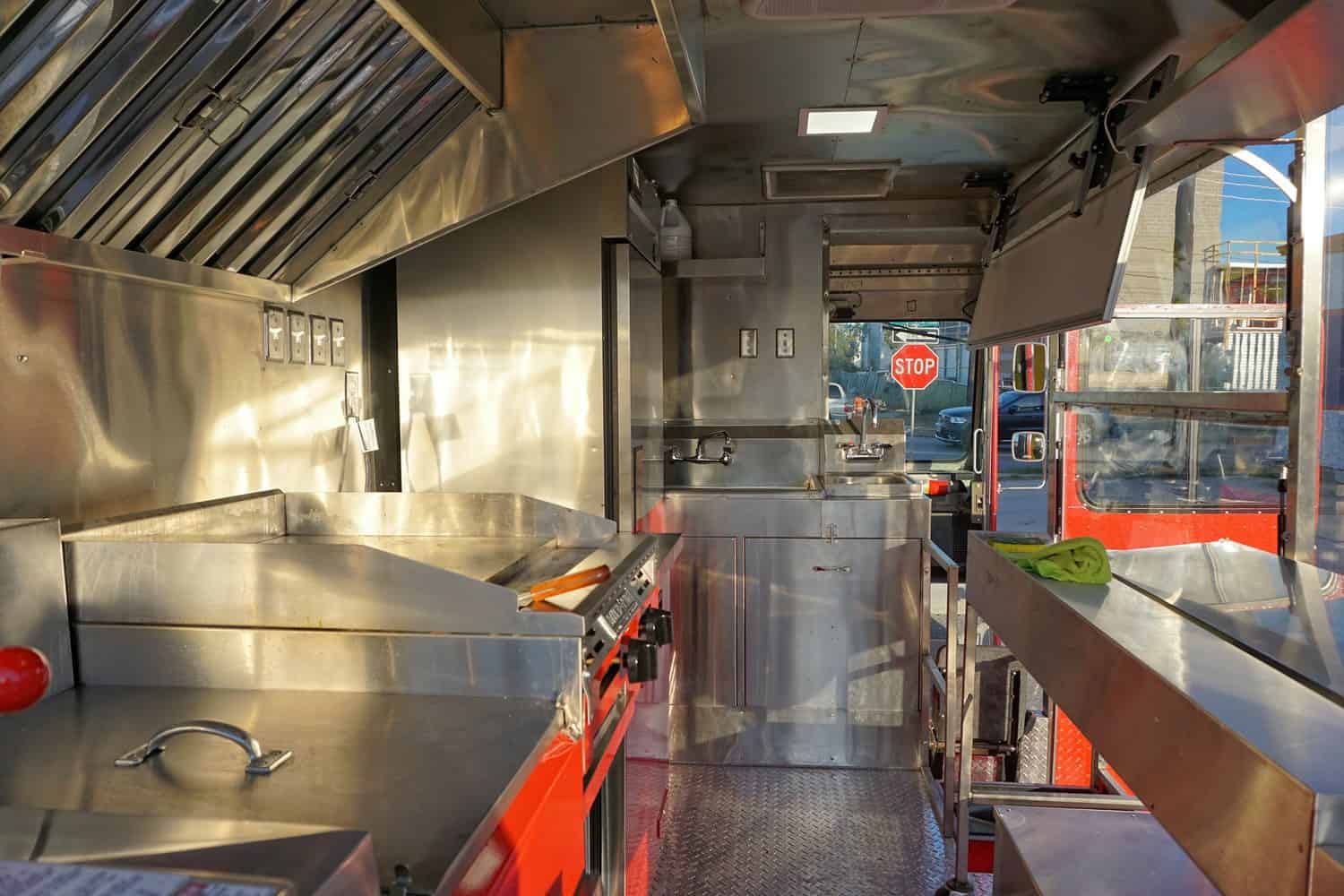 Broasty Food Truck Interior