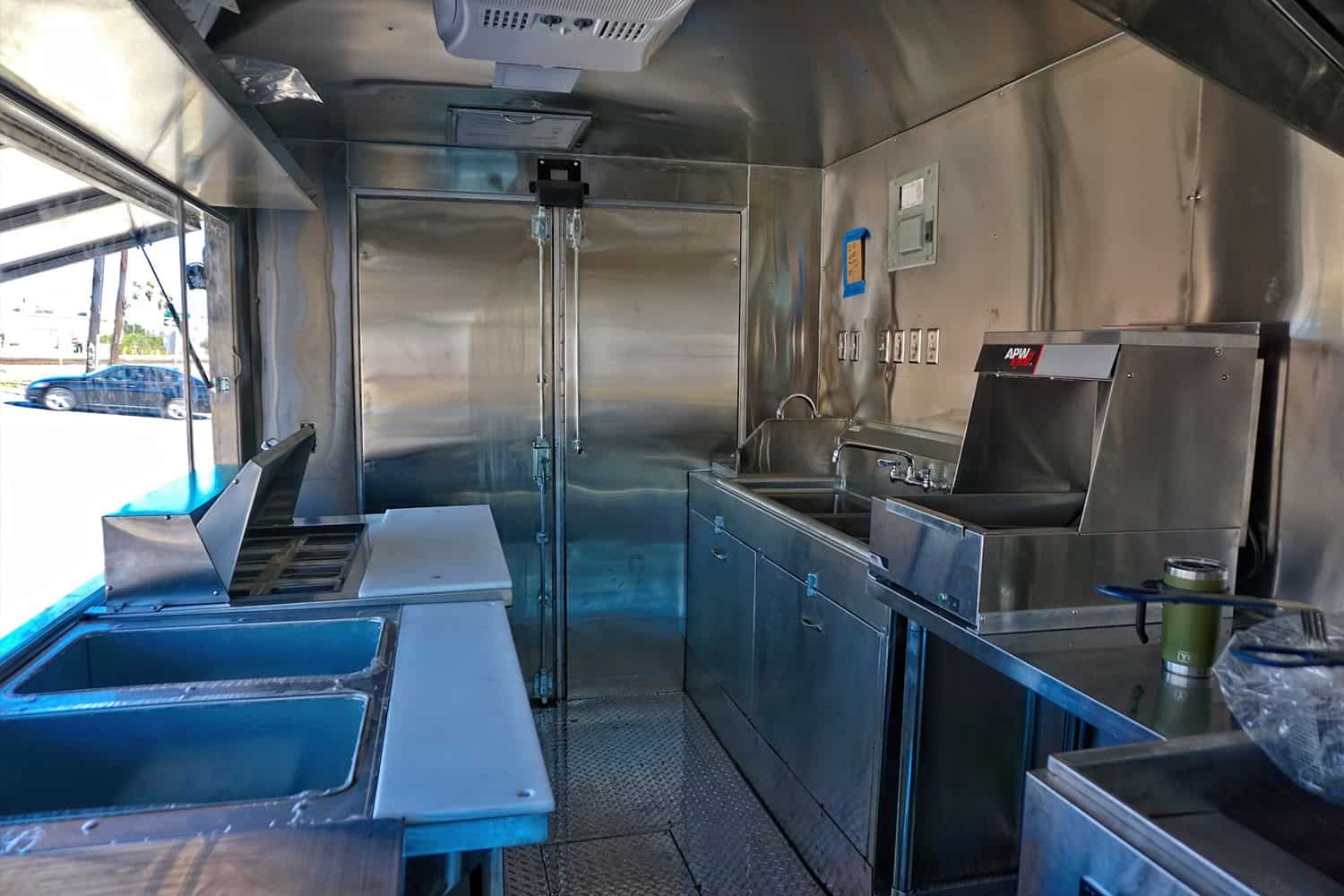 Eaker Food Truck Interior